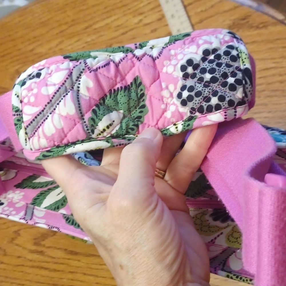 Vera Bradley Priscilla Pink Diaper Bag With Changing Pad - Picture 14 of 14